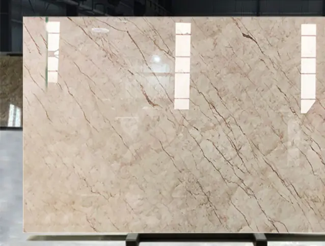Đá Marble Rosalight - Đá Kem Chỉ Hồng